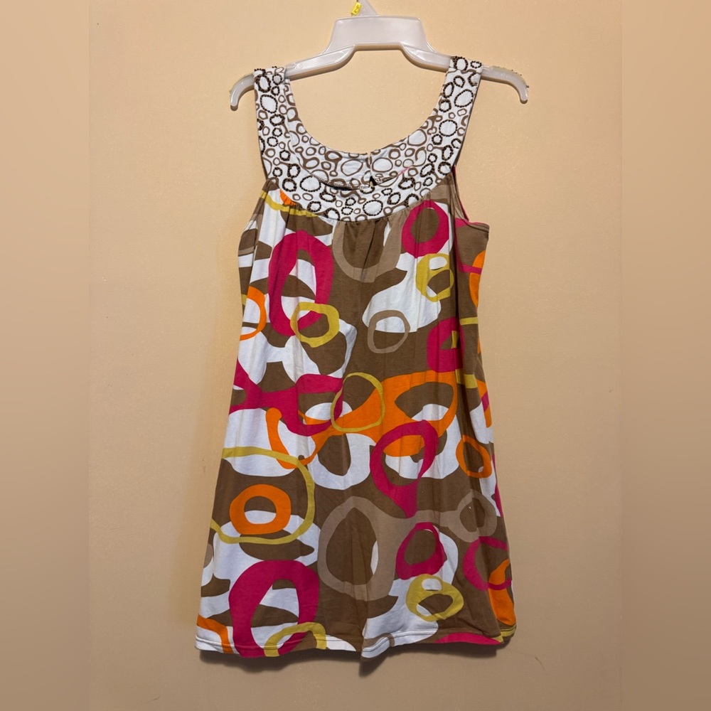 Joyous & Free Geometric Print Mini Dress
